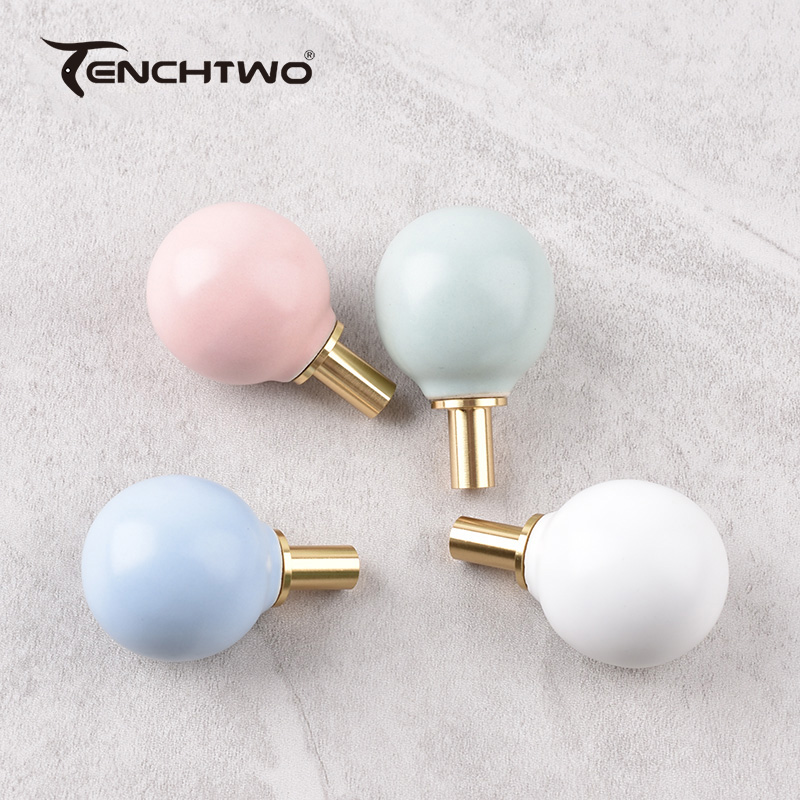 Round Ceramic Hook Clothes Han - Furniture Hardware Jig avaliação e preço