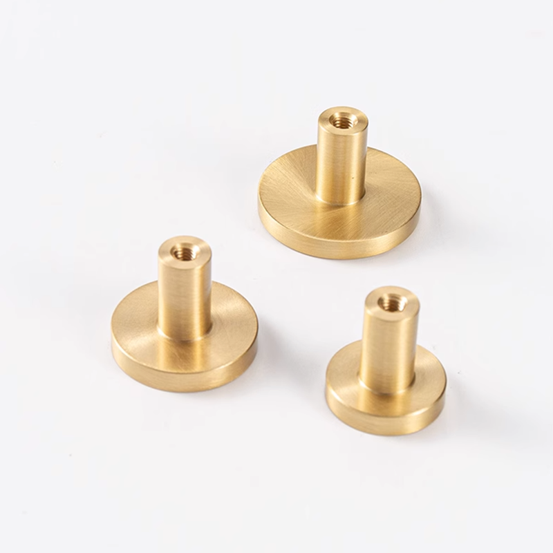 Round Brass Kitchen Cabinet Dr - Furniture Hardware Jig avaliação e preço