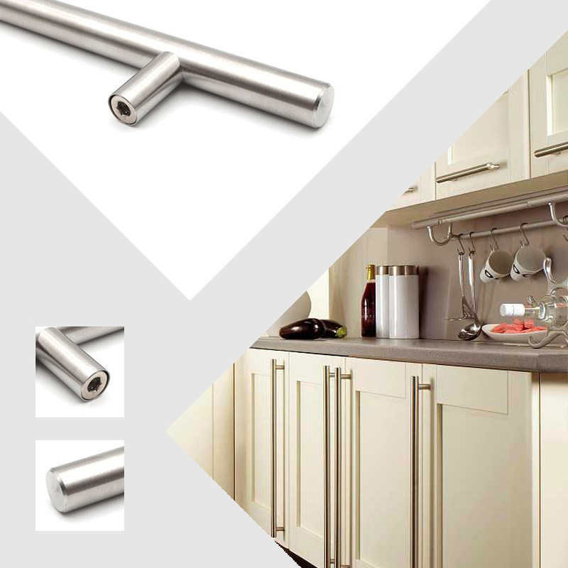 Modern Gold Brushed Straight C - Furniture Hardware Drawer Pulls avaliação e preço