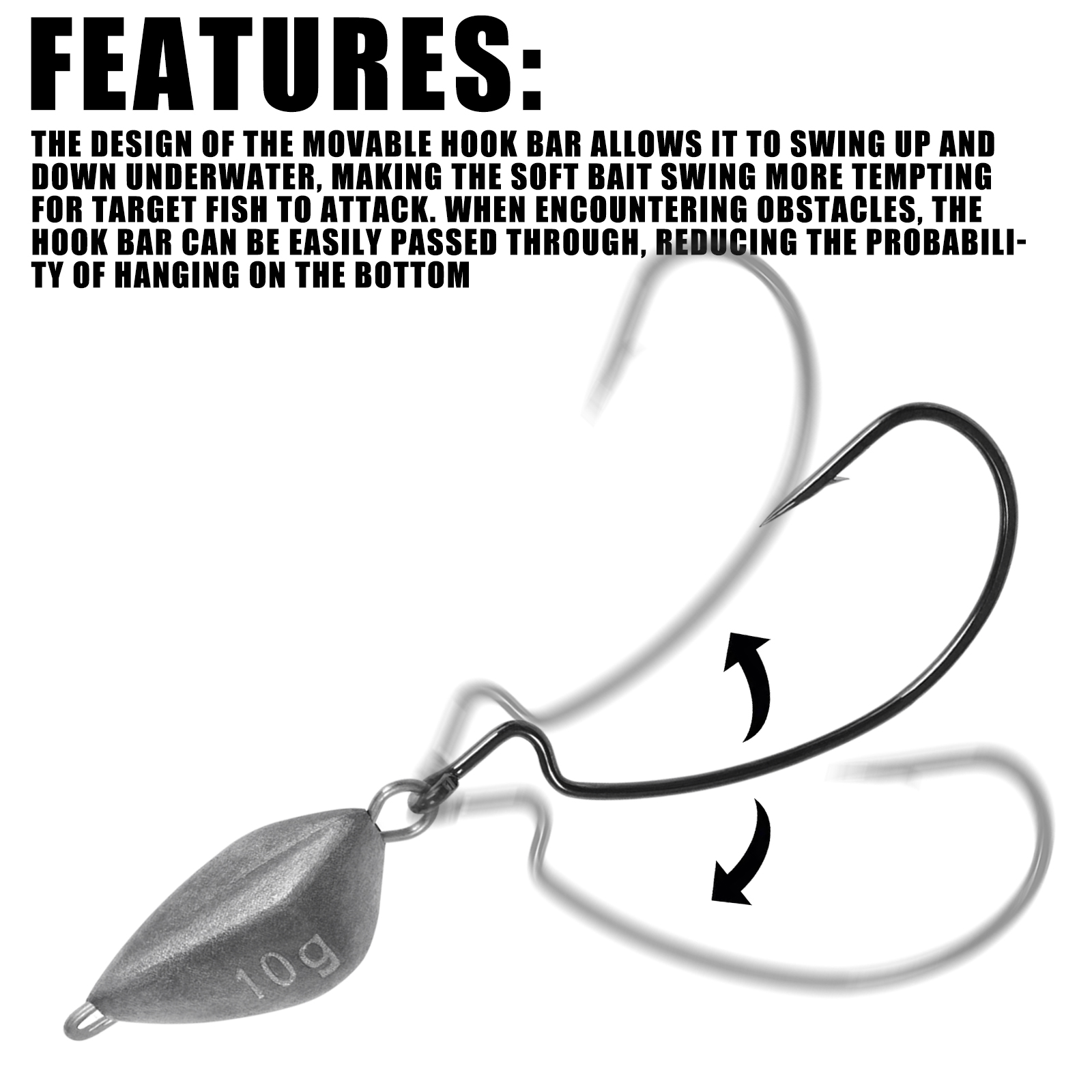 SAMOLLA 5pcs Jig Head Fishing  - Furniture Hardware Jig avaliação e preço