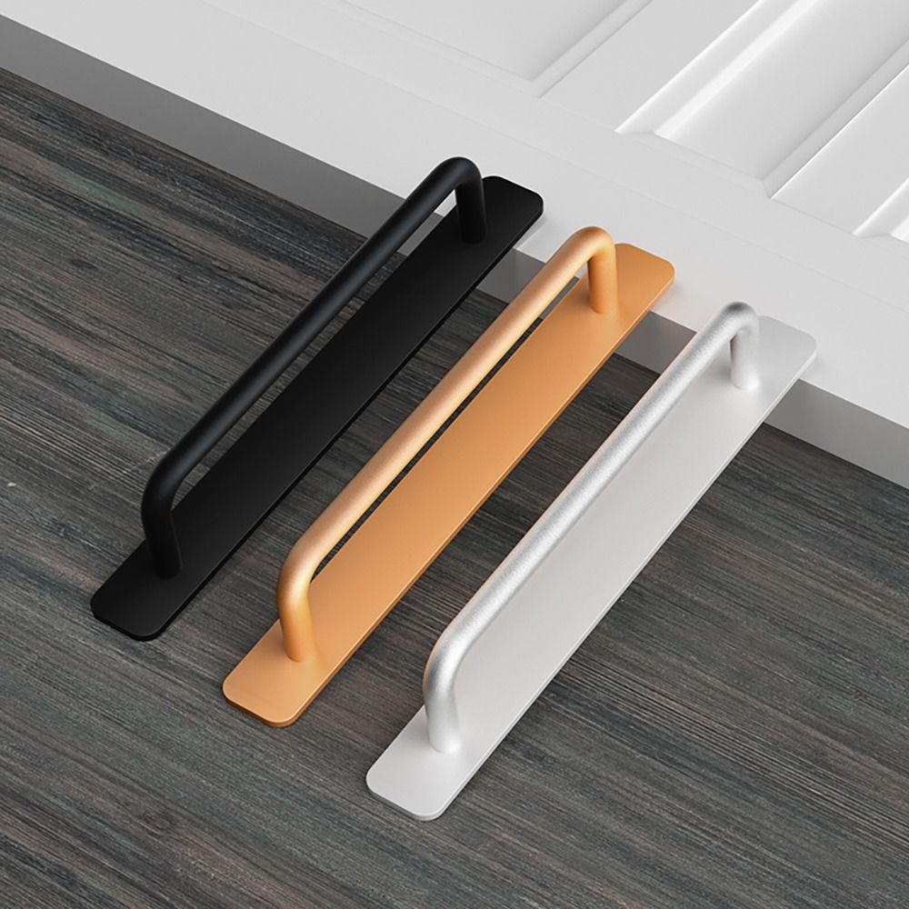 Punch-free Door Handle Aluminu - Furniture Hardware Drawer Pulls avaliação e preço
