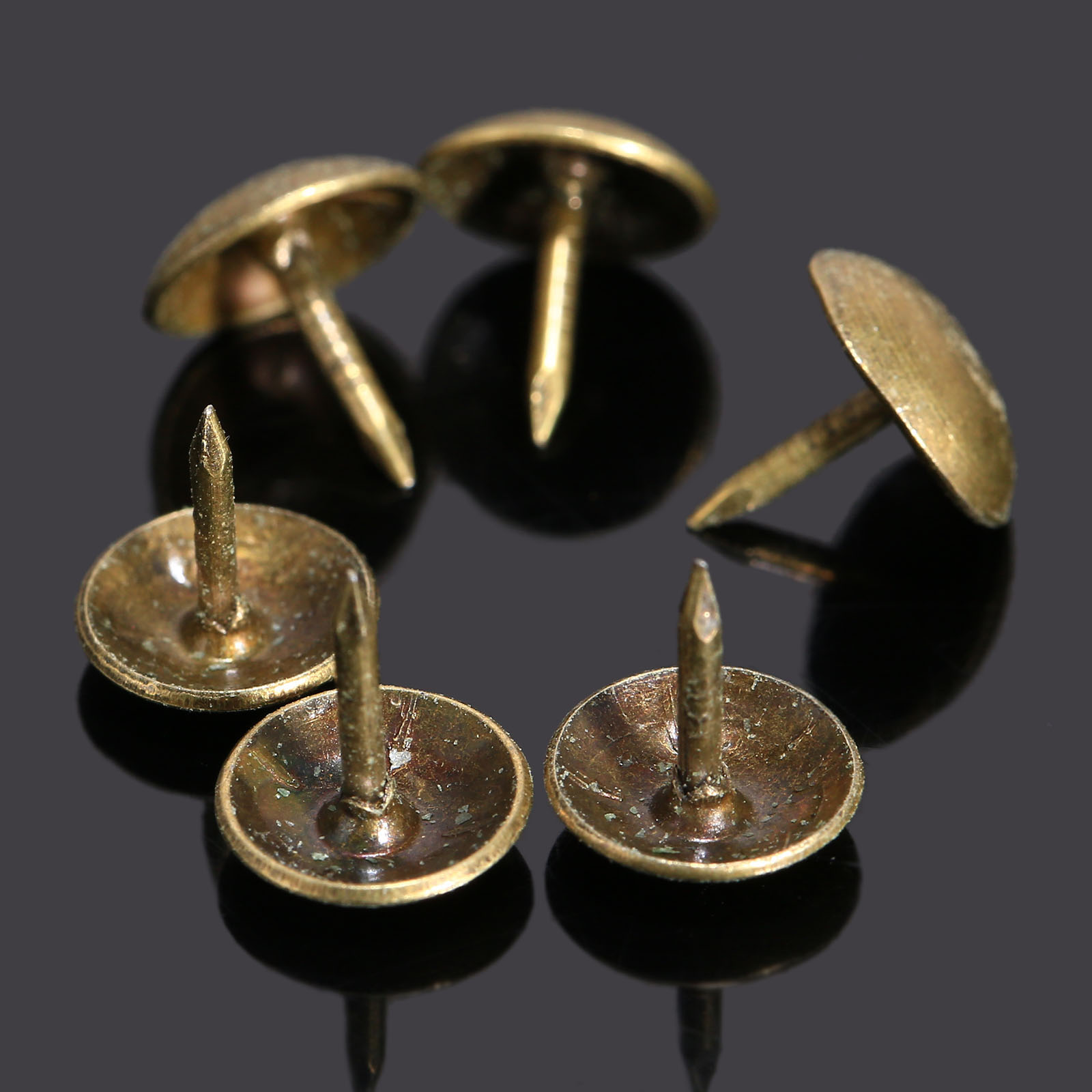100Pcs 7/9/13mm Antique Sofa U - Furniture Upholstery Hardware avaliação e preço