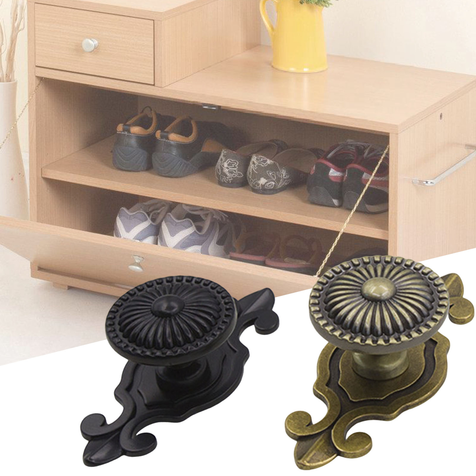 Cabinet Furniture Handle Retro - Furniture Hardware Drawer Pulls avaliação e preço