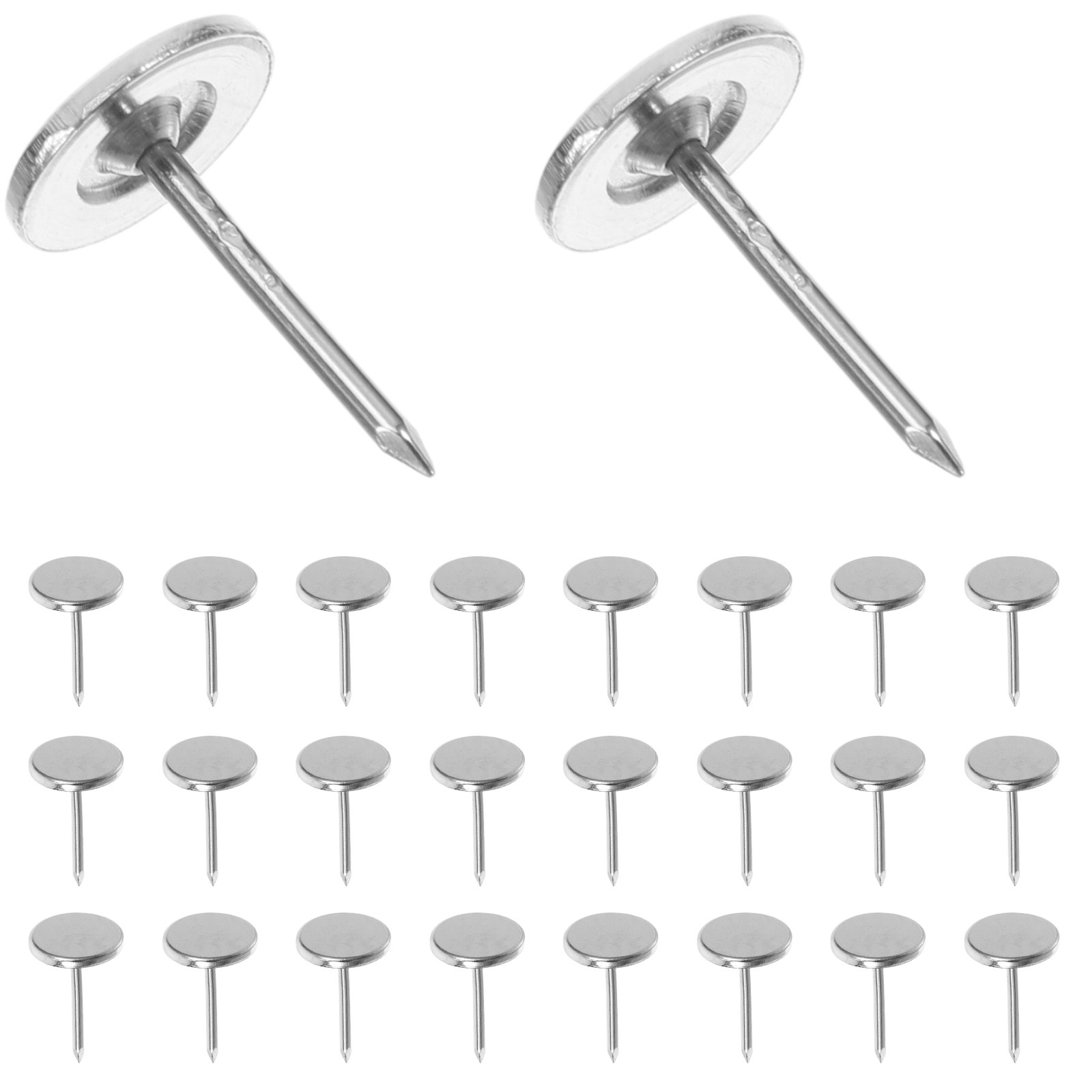 50 Pcs Carpet Tacks Flat Head  - Furniture Upholstery Hardware avaliação e preço