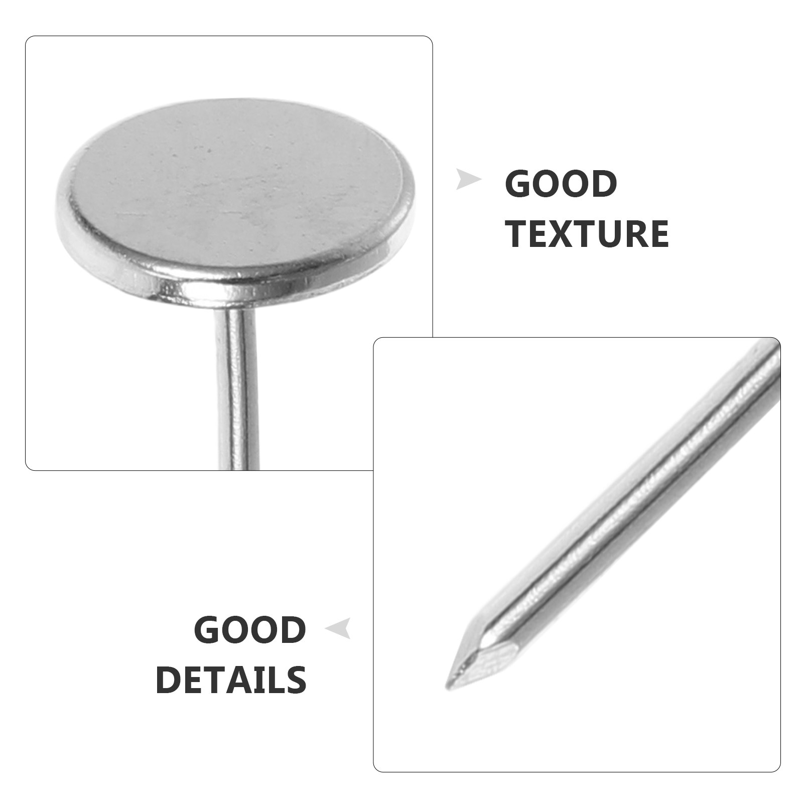 50 Pcs Carpet Tacks Flat Head  - Furniture Upholstery Hardware avaliação e preço