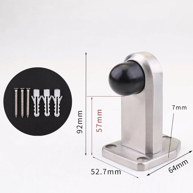 Door Suction Door Stop Wall Mo - Brand Hardware Furniture avaliação e preço
