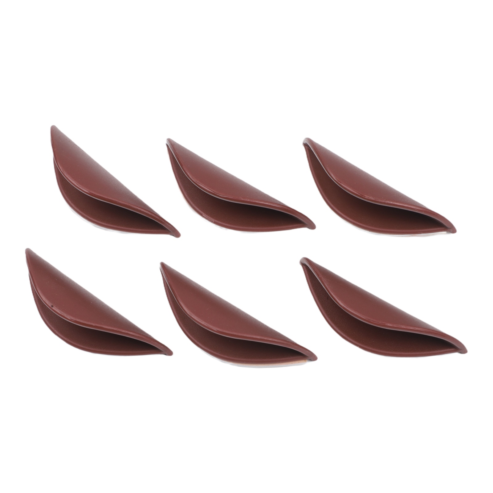 6pcs Plastic Door Handles No D - Furniture Hardware Drawer Pulls avaliação e preço