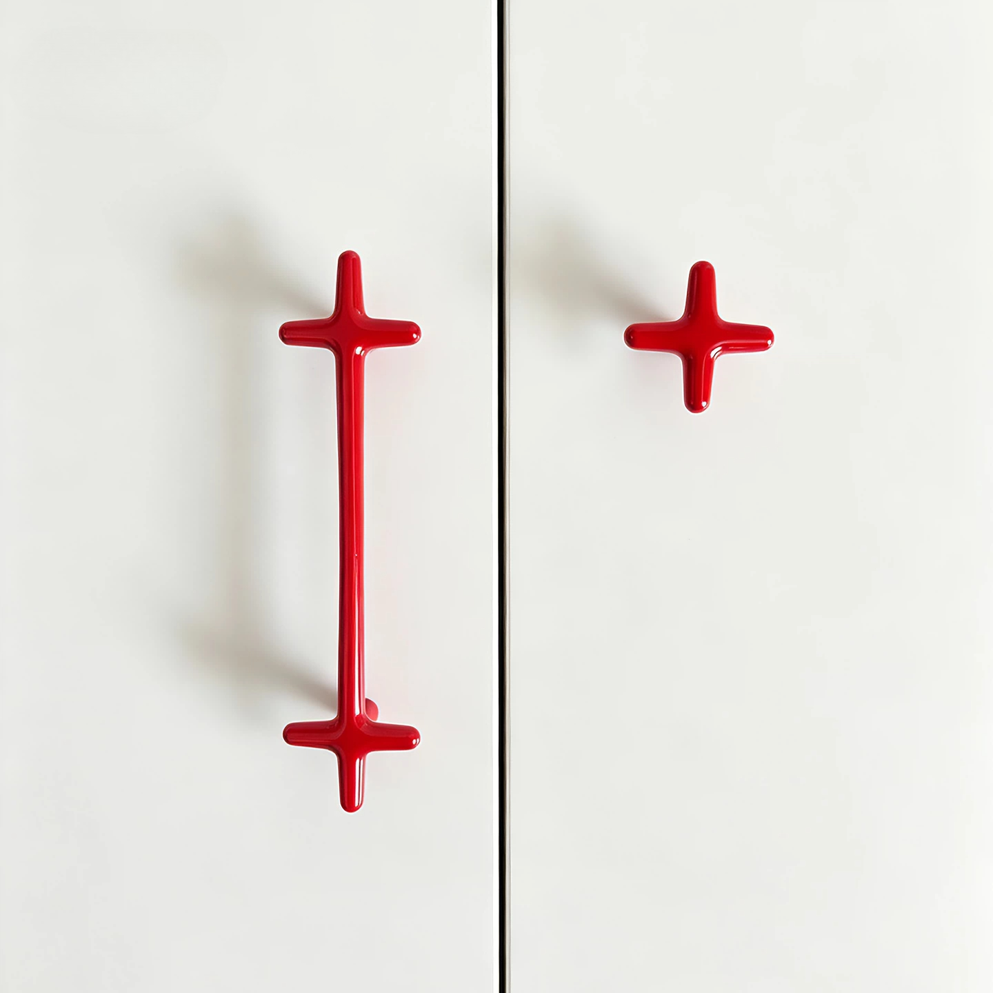 Modern Minimalist Color Cross  - Furniture Hardware Drawer Pulls avaliação e preço