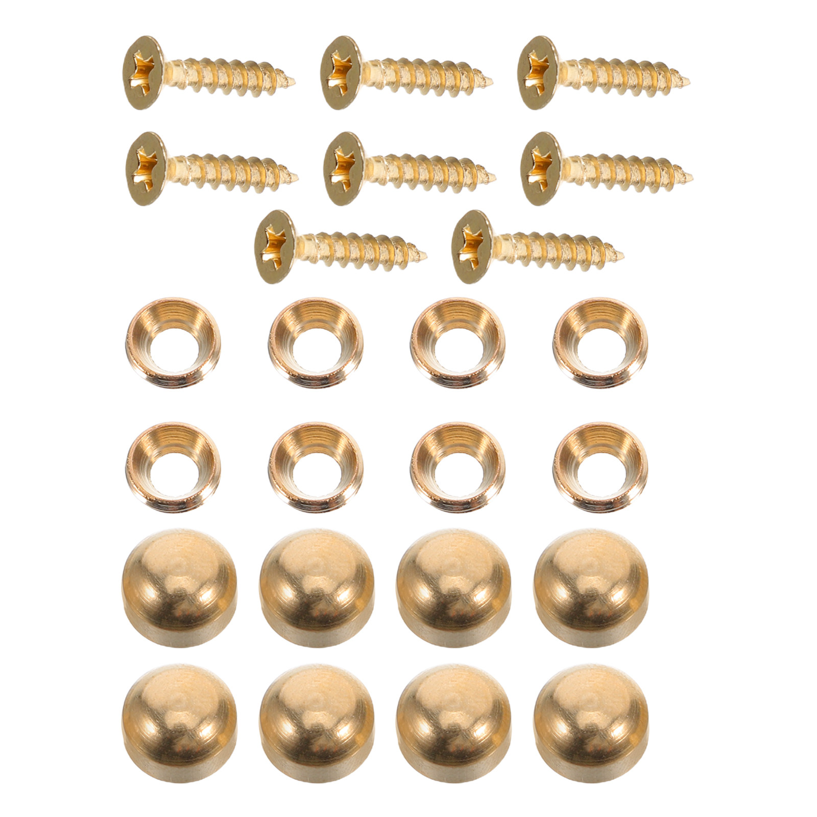 16Pcs Self Tapping Screws Copp - Furniture Upholstery Hardware avaliação e preço