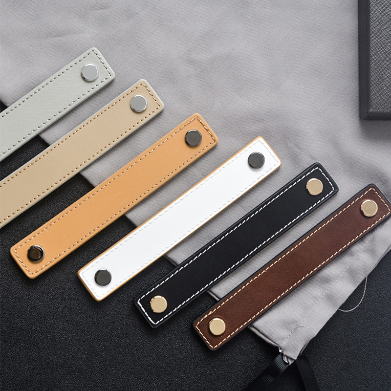 Both sides/Genuine Leather Han - Furniture Hardware Drawer Pulls avaliação e preço